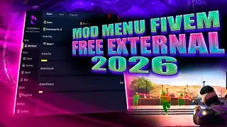 MOD MENU FIVEM EXTERNAL FREE DOWNLOAD 2026: &iexcl;BYPASS ANTI-CHEAT CON MENUS GRATIS!
