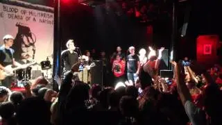 Huey Cam: Anti-Flag - Die For The Government & Drink Drank Punk (Live At Slim's) 01-02-15
