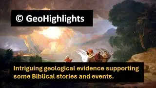 Intriguing geological evidence supporting some Biblical stories and events.