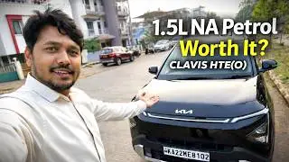 Kia Carens Clavis HTE(O) 1.5 NA Petrol Honest Review | Watch Before Buying