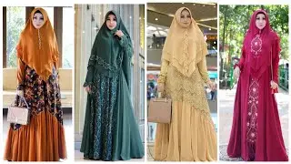 25 Model Gamis Syari Modern Terbaru di Tahun 2019/2020