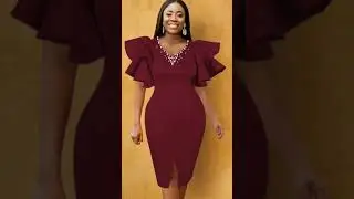 Plain Fabric dress style idea #fashion #aseobi #corporate #shorts #youtubeshorts #wedding