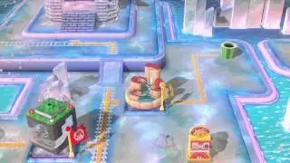 Super Mario 3D World Part 10 - Cat Bullet Bill TheBlindSpot
