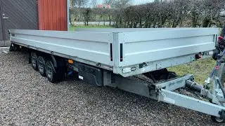 K&ouml;p Bilsl&auml;p / maskintrailer Westbay Adam 15 B3 med tipp & vinsch p&aring; Klaravik