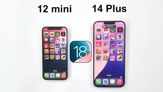 iOS 18 Comparison - iPhone 12 mini vs iPhone 14 Plus Speed Test