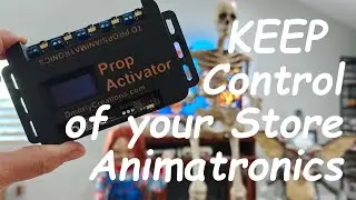 Prop Activator Controller for Home Depot, Lowes or Spirit Animatronics. For Halloween display, Mazes