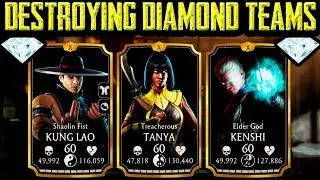 MK Mobile. INSANE Power Team with Awesome Synergy! Beats ANY DIAMOND TEAM!