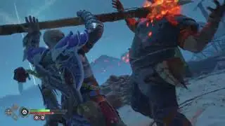 Realm Tear in Alfheim God of War Ragnar&ouml;k