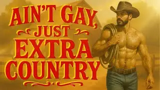 Ain’t Gay (Just Extra Country) – The Boot Scootin’ Sissies (Official Lyric Video)