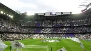 Real Madrid - Bayern Munich (2011/2012)  - Salida de los jugadores desde el fondo norte HD
