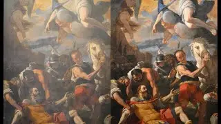 Restoration of The Conversion of St Paul by Mattia Preti