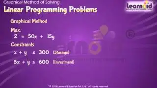 Class 12: Graphical Method of Solving Linear Programming Problems