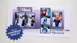 Scrapbook Supplies: This Life Simple Page Kit #1 | Perfect for Beginners