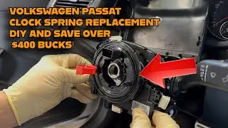 VW Passat Clock Spring Replacement (2012&ndash;2015) | Fix Airbag Light, Horn & Steering Wheel Buttons