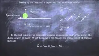 Worked Example: Rolling motion with friction II