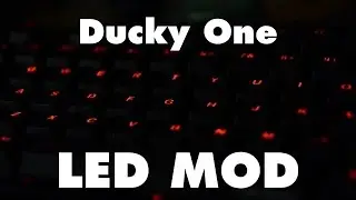 The Ducky One MOD - soldering custom LEDs
