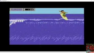 Surfing: California Games [COMMODORE 64] Perfect 10.0