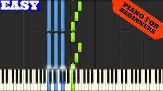 Are You Sleeping? (Brother John) - VERY EASY Piano Tutorial for Beginners