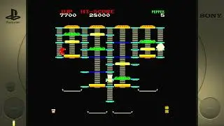 Arcade's Greatest Hits: The Midway Collection 2 Burgertime Sony Playstation 1 Emulated