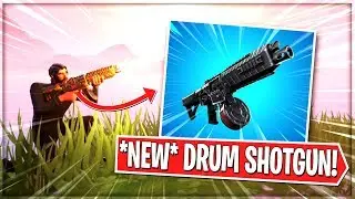 THIS IS TOO OP! | *BRAND NEW* Drum Shotgun Gameplay in Fortnite Season 9!