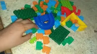 New Track Maze Marble Run Race 2022 | Newe Track Toys Bricks Blocks 98 Pieces | Games Open Mani Kids