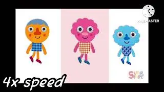 Noodle & pals walking walking 2x, 4x, 8x, 16x, 32x