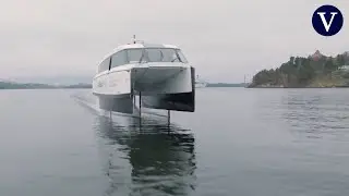 El barco volador que promete ser el futuro del transporte p&uacute;blico en Suecia