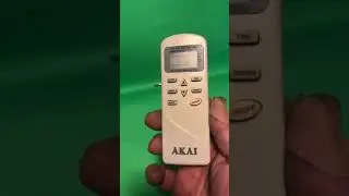 Akai Air Con No Heat Remote Fix