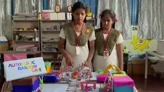 AUTOMATIC RAILWAY GATE BY LITTLE ANGELS EM SCHOOL,VELGODE, ATAL TINKERING LAB