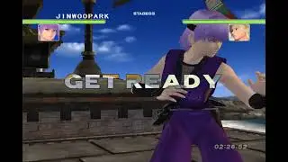 Dead or Alive 2 Ultimate - Time Attack Single Battle - Ayane (Xemu)