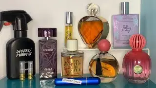 What I Wore Last Week inc Ånd Fragrances Får Elizabeth Arden Untold Absolu Lush Sparkly Pumpkin