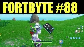 Fortbyte #88 Location - Found Somewhere within Map Location J3 (Fortnite Fortbyte Challenges)