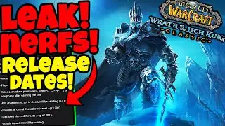 Classic WoW LEAKS - Ulduar Nerfs, Phase 3 Release Date & Season of Mastery 2!