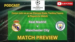 Real Madrid's Unbeaten Streak Faces The Man City TEST - Champions League Drama!