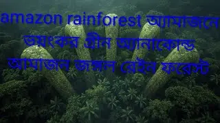 Amazon jungle Green Anaconda Amazon rainforest Discovery 2024.#jungle #amazonjungle #youtube