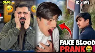 Розыгрыш с искусственной кровью над Раджабом 😱 | Раджаб тоже разозлился 💢 | Неожиданная реакция 🔥