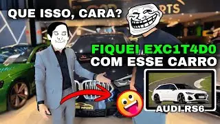 IGORFINA de ROL&Ecirc; com a AUDI RS6 do TCAR