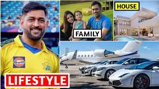 MS Dhoni Lifestyle 2022, House, Cars, Family, Biography, Net Worth, Records, Career & Income,