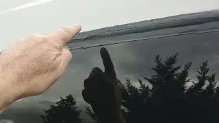 Volvo 670 sleeper window leak, easy DIY fix//Part 2