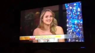 Hunter King on The Talk