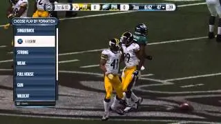 Madden 15 Connected Franchise full game - Steelers at Eagles - 2015 NFL draft class