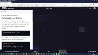 Learn Java - 2.3 Manipulating Variables | Codecademy Walkthrough