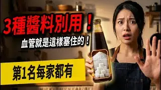 醫生絕對不吃的3種調味料！蠔油竟是血管殺手？你家廚房一定有，每天吃等於在服毒！筱婷教你自製「天然鮮味粉」降血壓又補鈣！
