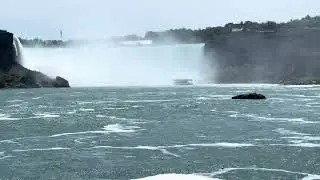 360&deg; view of Niagara Falls #NiagaraFalls#Canada#BoatRide#Waterfall#TravelShorts#Shorts