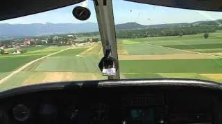 HB-POW - Landung in Biel-Kappelen LSZP
