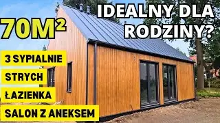 Idealny DOM 70m2 dla Rodziny na zgłoszenie | Dom bez pozwolenia | HowSmart