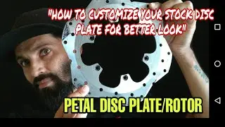 HOW TO MODIFY YOUR STOCK DISC PLATE|| UNIVERSAL||MODIFIED HERO IMPULSE||#HEROIMPULSE
