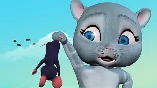 Billi Mausi Billi Mausi Kaho Kahan Se Aayi Ho - New Video | Hindi Rhymes for Children | Infobells