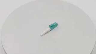 0.9mm Patch Cables UPC LC Fiber Optic Connector Single Mode Simplex