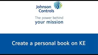 Create a personal book on Knowledge Exchange